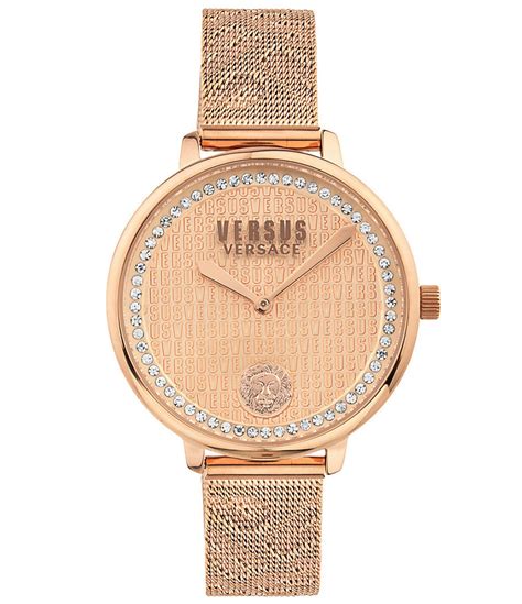 versace versus rose gold|Versace la villette crystal.